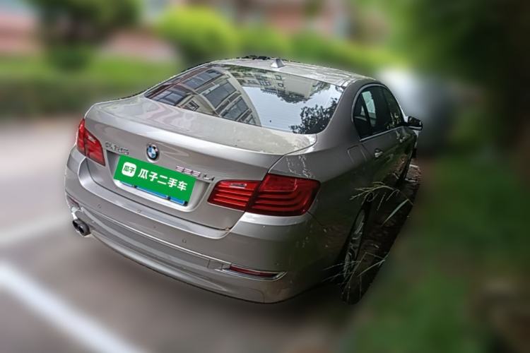 Used BMW 5 Series 2014 525Li Luxury Design Package Rear Right 45 Deg
