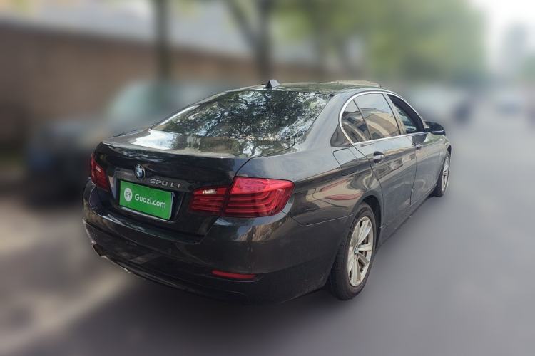 Used BMW 5 Series 2014 520Li Elegant Model Rear Right 45 Deg