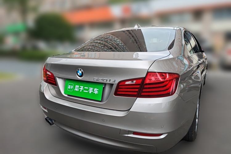 Used BMW 5 Series 2014 520Li Elegant Model Rear Right 45 Deg