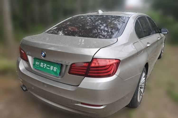 Used BMW 5 Series 2014 525Li Luxury Design Package Rear Right 45 Deg