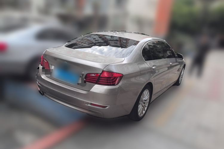 Used BMW 5 Series 2014 525Li Luxury Design Package Rear Right 45 Deg