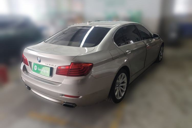 Used BMW 5 Series 2014 535Li Leading Model Rear Right 45 Deg