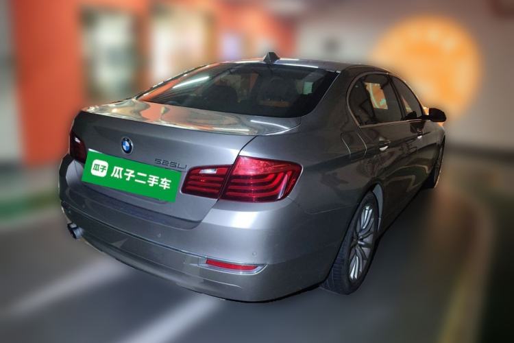Used BMW 5 Series 2014 525Li Luxury Design Package Rear Right 45 Deg