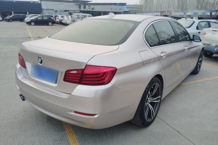 Used BMW 5 Series 2014 520Li Elegant Model Rear Right 45 Deg