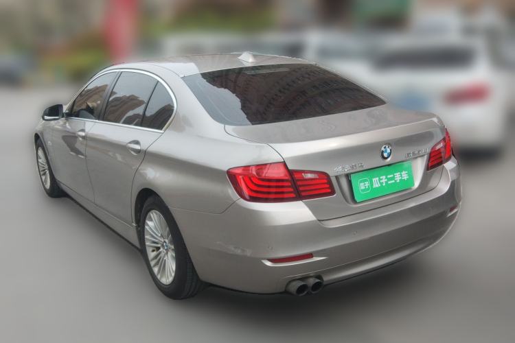 Used BMW 5 Series 2014 525Li Leading Model Rear Right 45 Deg