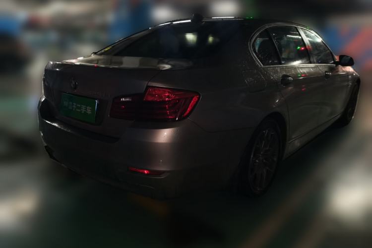 Used BMW 5 Series 2014 525Li Leading Model Rear Right 45 Deg
