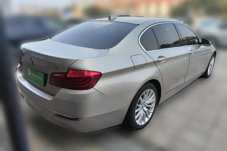 Used BMW 5 Series 2014 525Li Luxury Design Package Rear Right 45 Deg