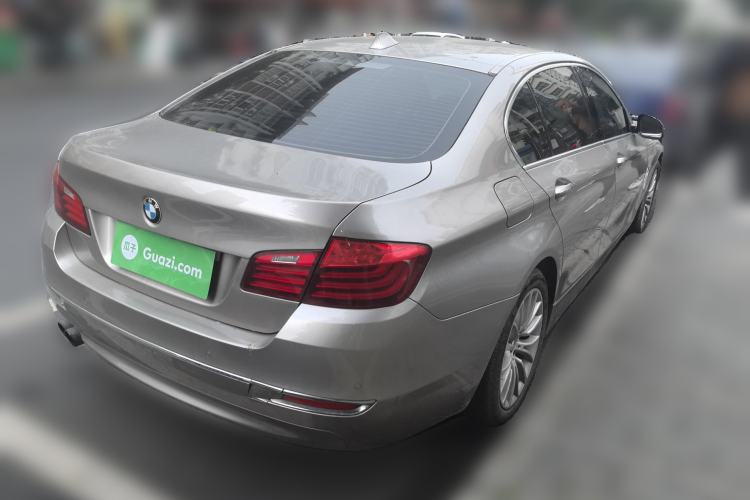 Used BMW 5 Series 2014 525Li Luxury Design Package Rear Right 45 Deg