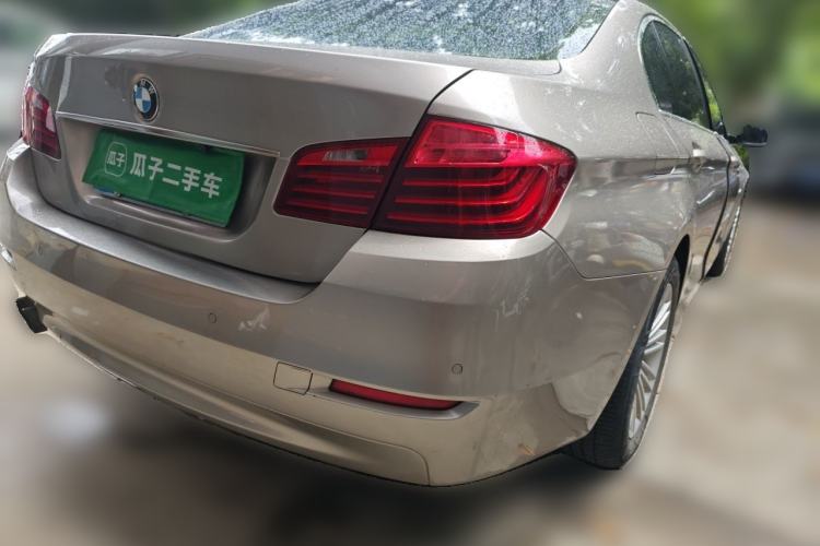 Used BMW 5 Series 2014 525Li Leading Model Rear Right 45 Deg