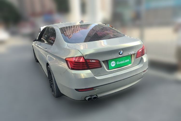 Used BMW 5 Series 2014 525Li Leading Model Rear Left 45 Deg