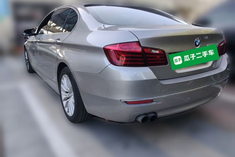 Used BMW 5 Series 2014 525Li Luxury Design Package Rear Left 45 Deg