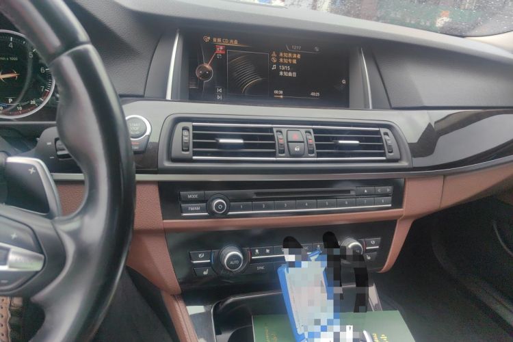 Used BMW 5 Series 2014 528Li Leading Model Audio And AC Panel