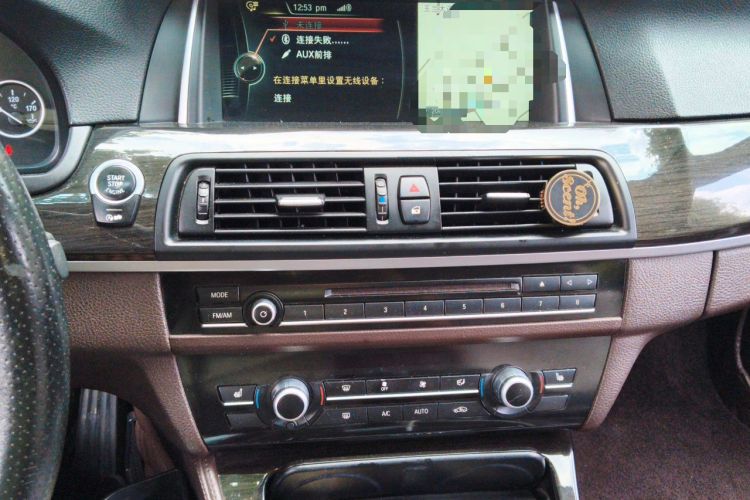 Used BMW 5 Series 2014 525Li Luxury Design Package Audio And AC Panel