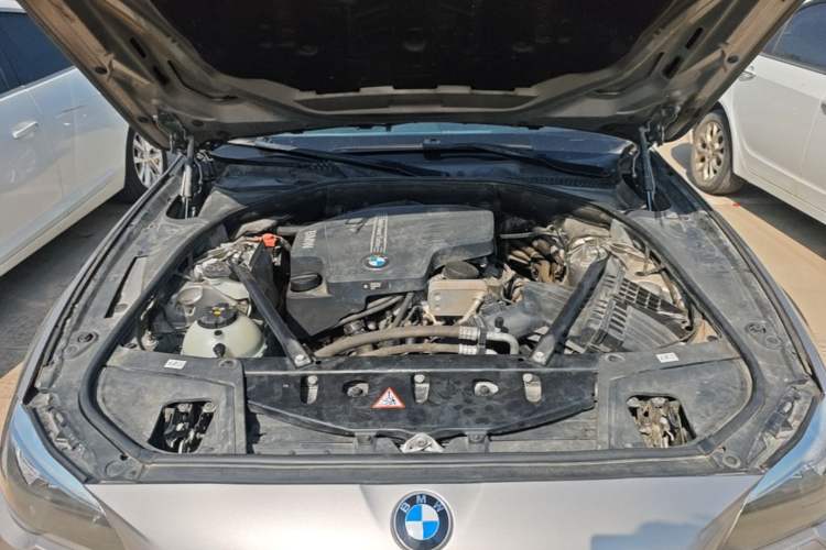 Used BMW 5 Series 2014 520Li Elegant Model Engine Bay