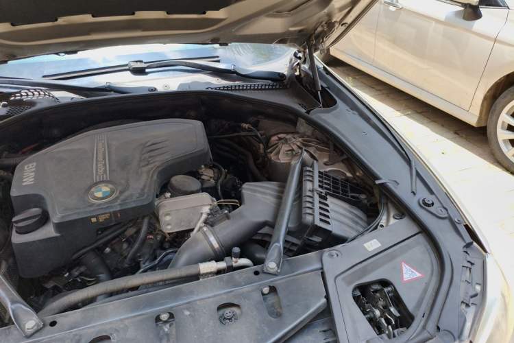 Used BMW 5 Series 2014 525Li Leading Model Engine Bay Left