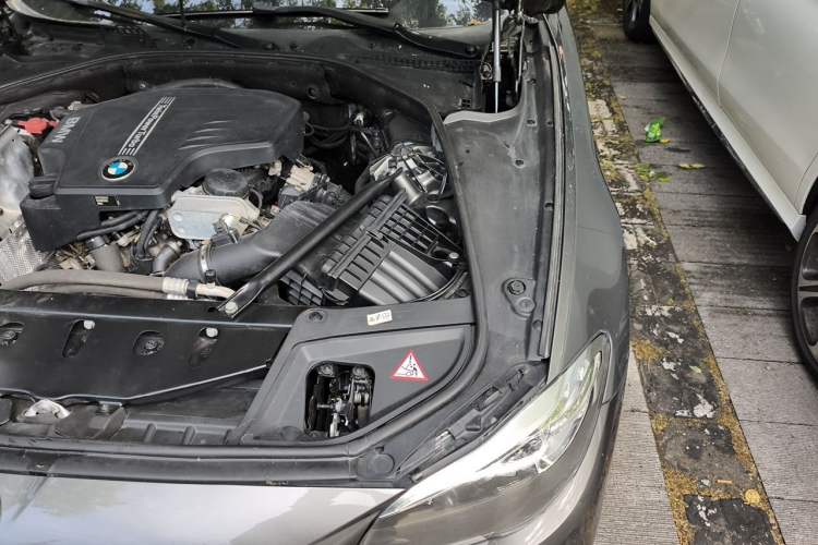 Used BMW 5 Series 2014 525Li Luxury Design Package Engine Bay Left