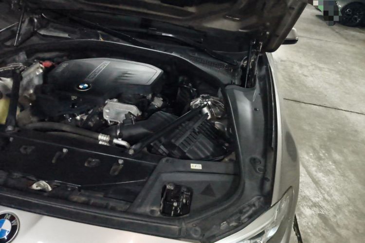 Used BMW 5 Series 2014 525Li Luxury Design Package Engine Bay Left
