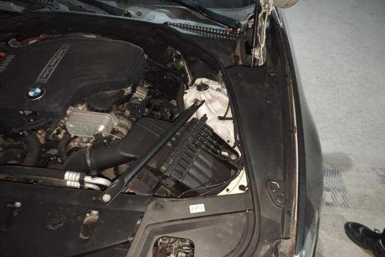 Used BMW 5 Series 2014 525Li Luxury Design Package Engine Bay Left