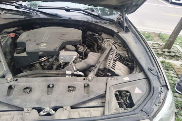 Used BMW 5 Series 2014 525Li Luxury Design Package Engine Bay Left