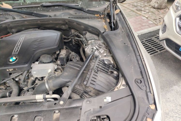 Used BMW 5 Series 2014 525Li Luxury Design Package Engine Bay Left