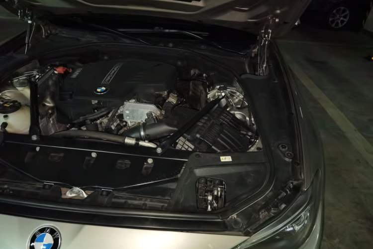 Used BMW 5 Series 2014 525Li Luxury Design Package Engine Bay Left