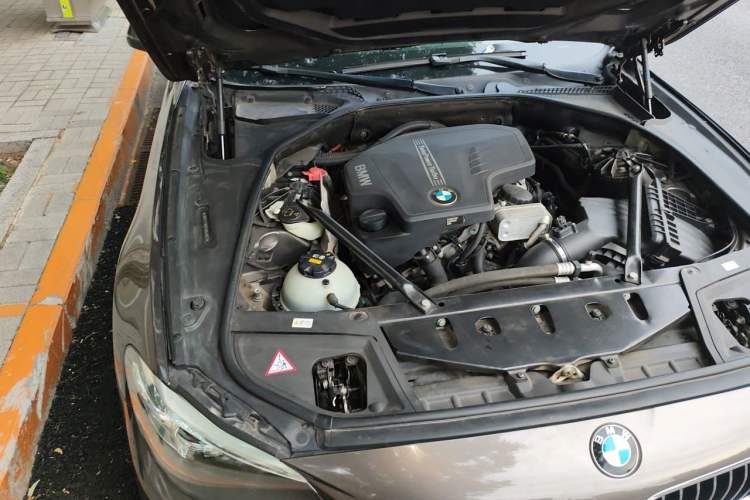 Used BMW 5 Series 2014 520Li Elegant Model Engine Bay Right