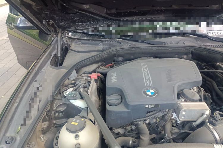 Used BMW 5 Series 2014 520Li Elegant Model Engine Bay Right