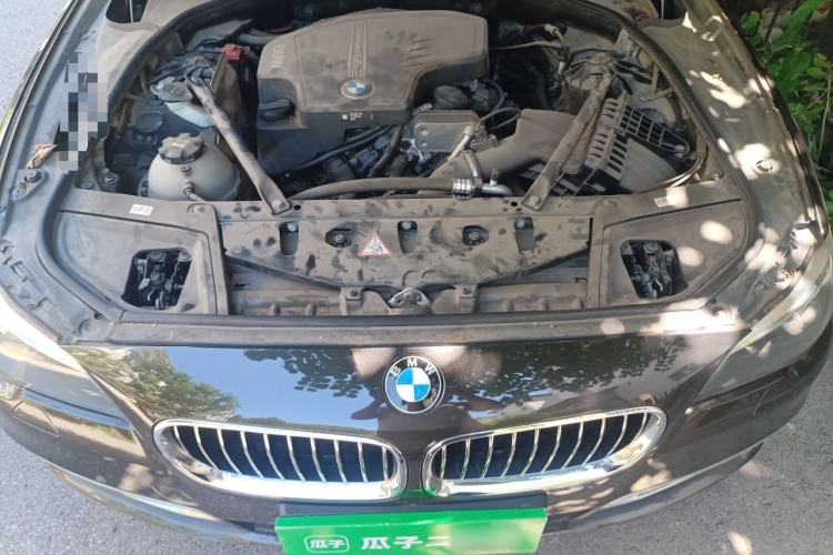 Used BMW 5 Series 2014 525Li Luxury Design Package Engine Bay