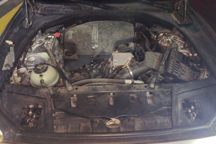 Used BMW 5 Series 2014 520Li Elegant Model Engine Bay