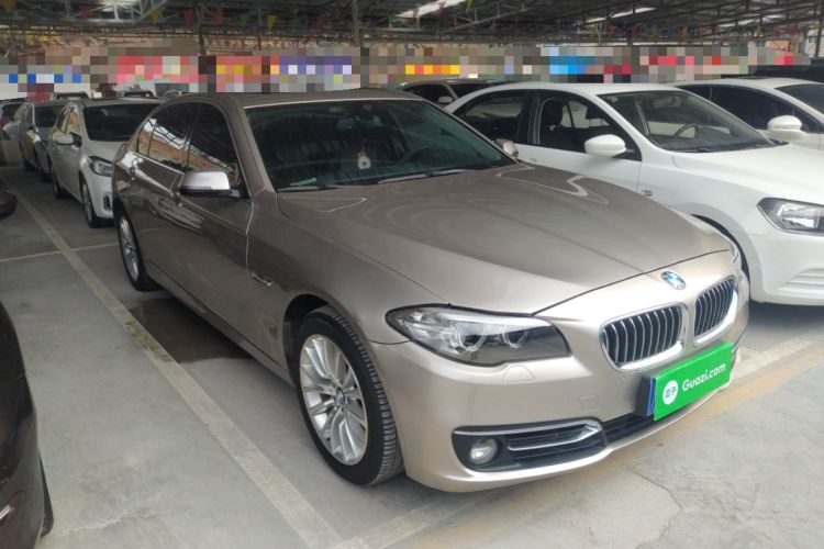 Used BMW 5 Series 2014 525Li Luxury Design Package Front Right 45 Deg