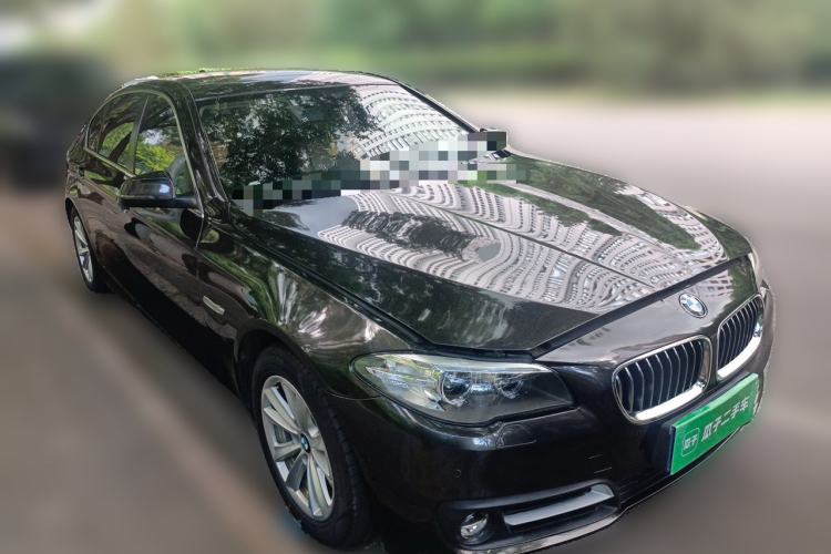 Used BMW 5 Series 2014 520Li Elegant Model Front Right 45 Deg