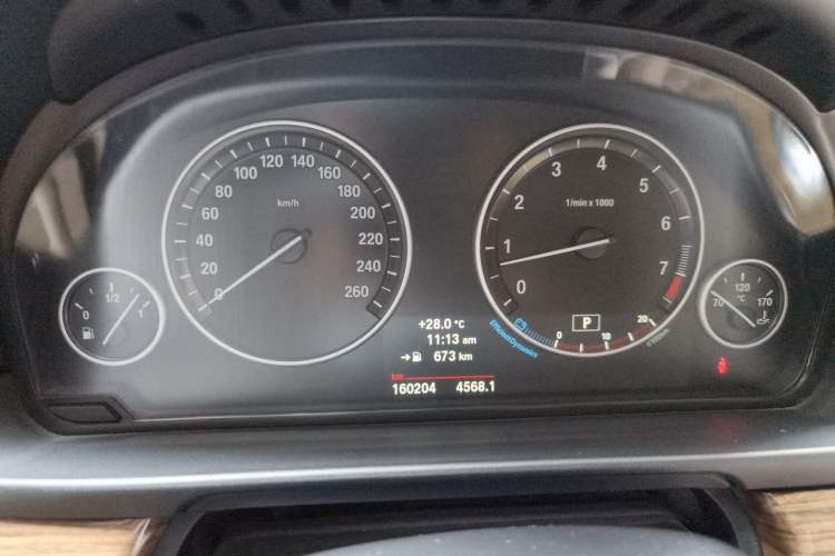 Used BMW 5 Series 2014 530Li Fashion Design Package Instrument Cluster