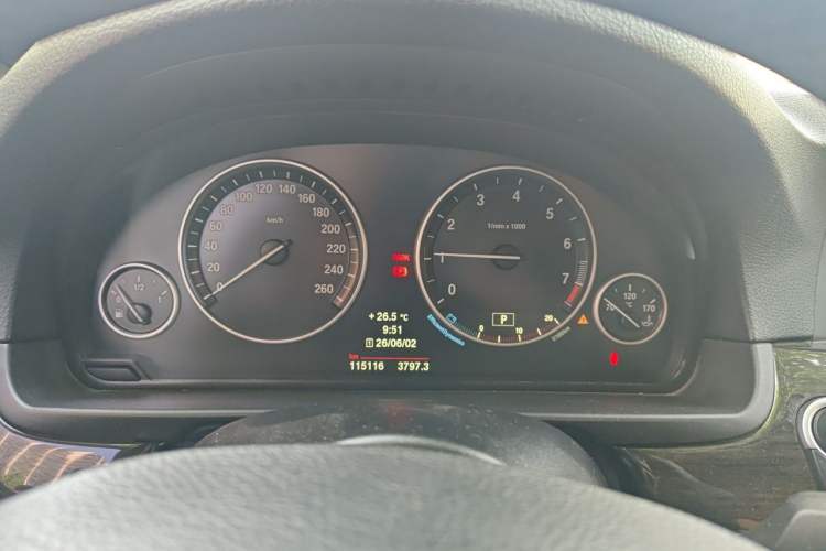 Used BMW 5 Series 2014 525Li Luxury Design Package Instrument Cluster