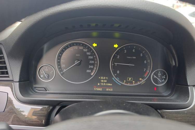 Used BMW 5 Series 2014 525Li Luxury Design Package Instrument Cluster