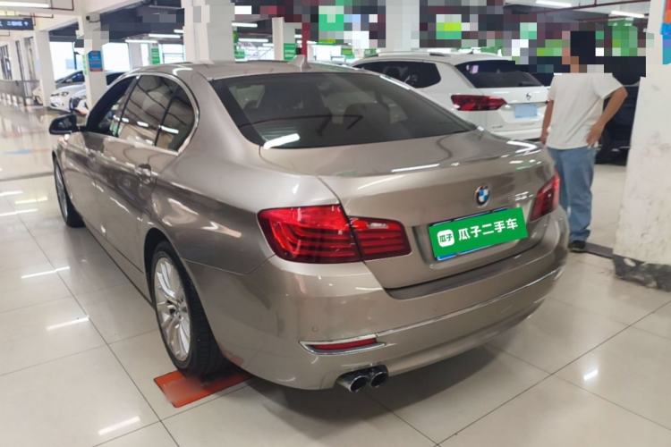 Used BMW 5 Series 2014 525Li Luxury Design Package Rear Left 45 Deg