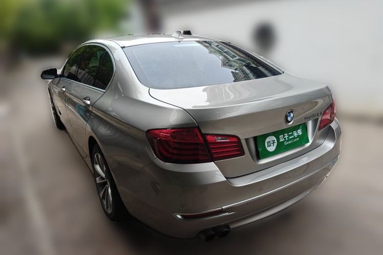 Used BMW 5 Series 2014 525Li Fashion Design Package Rear Left 45 Deg