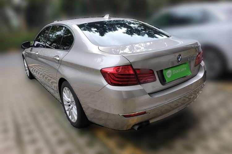 Used BMW 5 Series 2014 525Li Luxury Design Package Rear Left 45 Deg