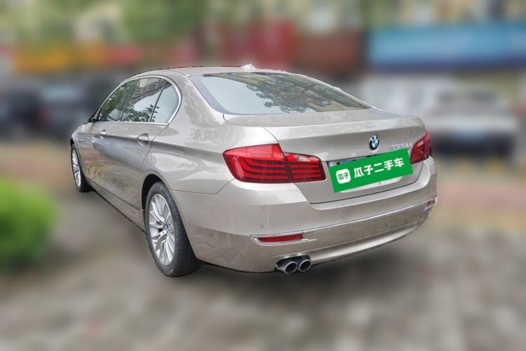 Used BMW 5 Series 2014 525Li Luxury Design Package Rear Left 45 Deg