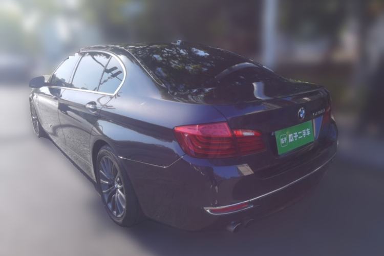 Used BMW 5 Series 2014 525Li Luxury Design Package Rear Left 45 Deg