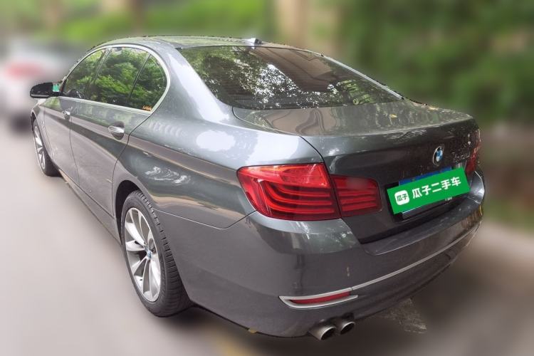 Used BMW 5 Series 2014 530Li Fashion Design Package Rear Left 45 Deg