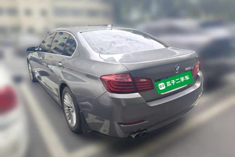 Used BMW 5 Series 2014 525Li Leading Model Rear Left 45 Deg