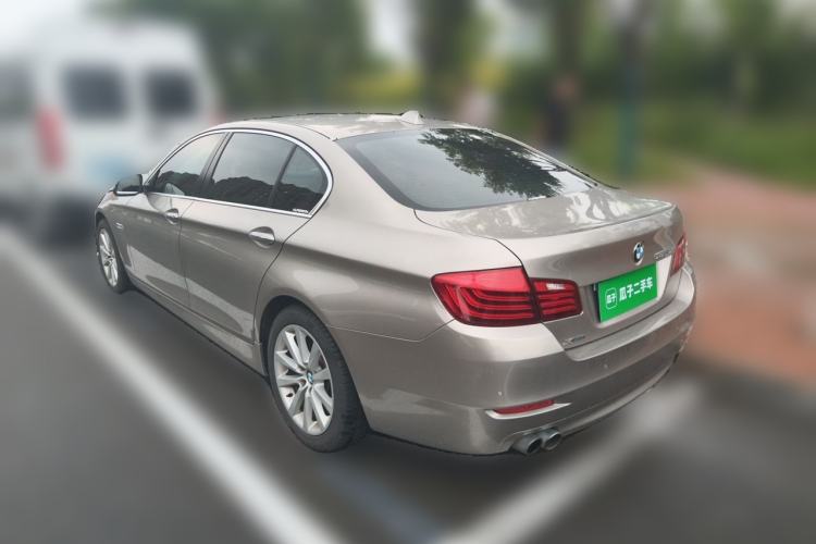 Used BMW 5 Series 2014 528Li xDrive Luxury Design Package Rear Left 45 Deg