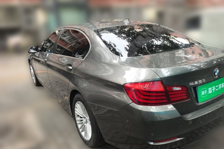 Used BMW 5 Series 2014 525Li Leading Model Rear Left 45 Deg
