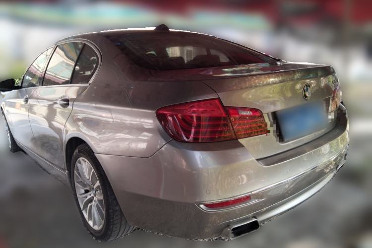 Used BMW 5 Series 2014 525Li Luxury Design Package Rear Left 45 Deg