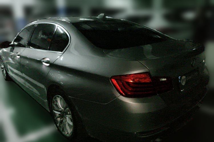 Used BMW 5 Series 2014 525Li Luxury Design Package Rear Left 45 Deg