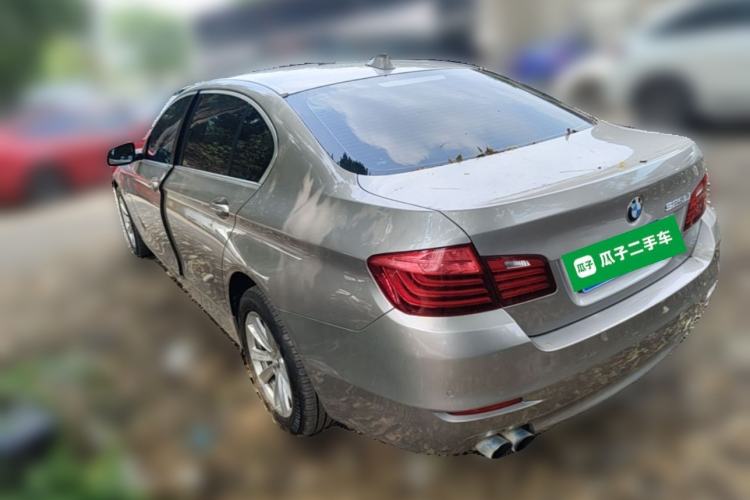 Used BMW 5 Series 2014 520Li Elegant Model Rear Left 45 Deg