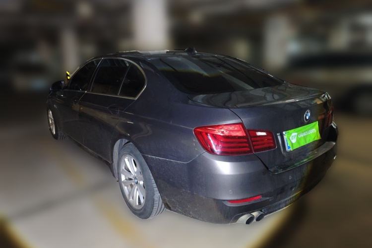 Used BMW 5 Series 2014 520Li Elegant Model Rear Left 45 Deg