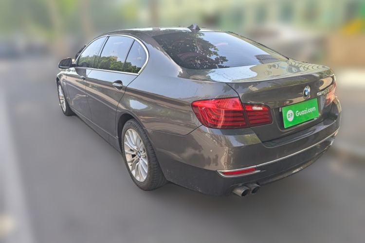 Used BMW 5 Series 2014 525Li Luxury Design Package Rear Left 45 Deg