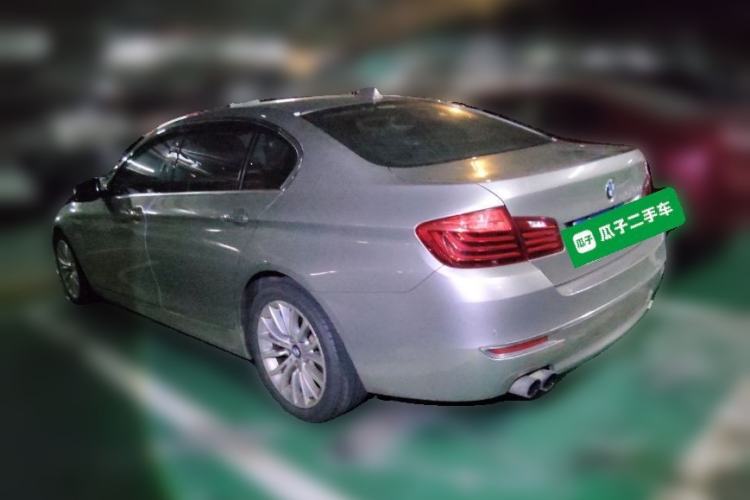 Used BMW 5 Series 2014 525Li Luxury Design Package Rear Left 45 Deg
