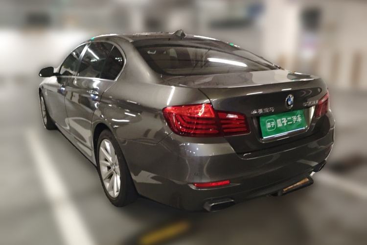 Used BMW 5 Series 2014 535Li Leading Model Rear Left 45 Deg